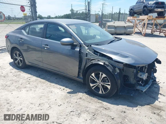 ✅ 2022 Nissan Sentra SV • VIN: 3N1AB8CV7NY297126 • Lot: 45095144. Wystawiony na IAAI z przebiegiem 44 271 mil. Bezpłatny archiwum sprzedaży aukcyjnych z USA i szczegółowy raport historii pojazdu na DreamBid. Zdjęcie 1.