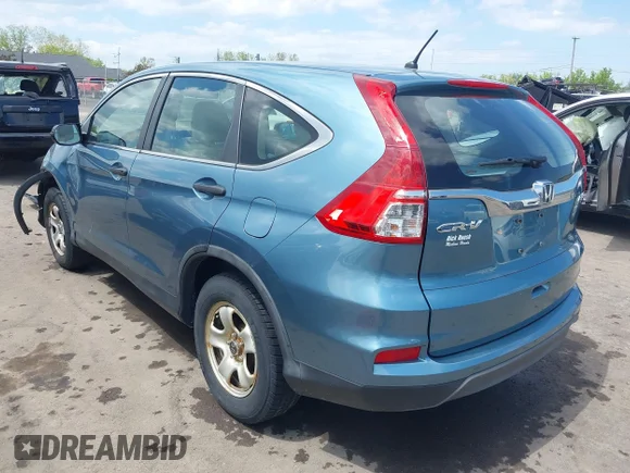 ✅ 2015 Honda CR-V LX • VIN: 5J6RM4H39FL018077 • Lot: 45045938. Wystawiony na IAAI z przebiegiem 94 271 mil. Bezpłatny archiwum sprzedaży aukcyjnych z USA i szczegółowy raport historii pojazdu na DreamBid. Zdjęcie 3.