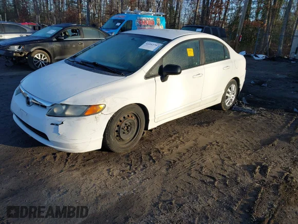 ✅ 2008 Honda Civic LX • VIN: 1HGFA16598L018671 • Lot: 44542793. Wystawiony na IAAI z przebiegiem 172 298 mil. Bezpłatny archiwum sprzedaży aukcyjnych z USA i szczegółowy raport historii pojazdu na DreamBid. Zdjęcie 2.