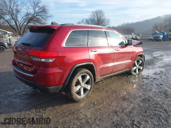 ✅ 2014 Jeep Grand Cherokee Limited • VIN: 1C4RJFBG8EC101679 • Lot: 44087047. Wystawiony na IAAI z przebiegiem 198 971 mil. Bezpłatny archiwum sprzedaży aukcyjnych z USA i szczegółowy raport historii pojazdu na DreamBid. Zdjęcie 4.