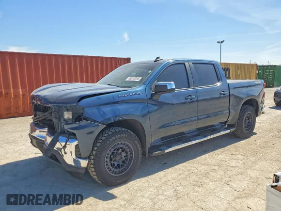 ✅ 2021 Chevrolet Silverado 1500 LT • VIN: 3GCUYDEDXMG306590 • Лот: 46524806. Опубликован ранее на Copart с пробегом 52 713 миль. Бесплатный доступ к архиву аукционных продаж из США и подробный отчёт об истории автомобиля на DreamBid. Изображение 1.