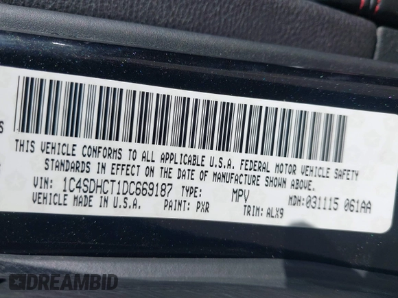 ✅ 2013 Dodge Durango R/T • VIN: 1C4SDHCT1DC669187 • Lot: 45023207. Wystawiony na IAAI z przebiegiem 207 911 mil. Bezpłatny archiwum sprzedaży aukcyjnych z USA i szczegółowy raport historii pojazdu na DreamBid. Zdjęcie 9.