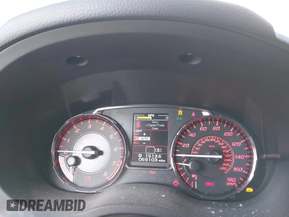 ✅ 2015 Subaru WRX STI • VIN: JF1VA2P65F9824661 • Lot: 42623315. Wystawiony na IAAI z przebiegiem 69 103 mil. Bezpłatny archiwum sprzedaży aukcyjnych z USA i szczegółowy raport historii pojazdu na DreamBid. Zdjęcie 7.