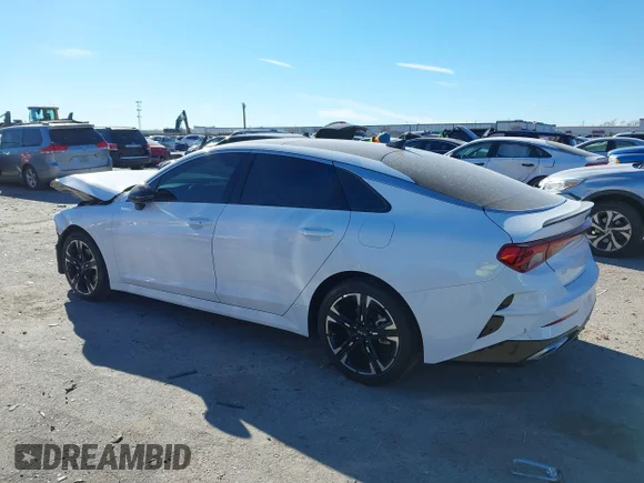 ✅ 2023 Kia K5 GT-Line • VIN: 5XXG64J22PG192812 • Лот: 41237791. Опубликован ранее на IAAI с пробегом 27 330 миль. Бесплатный доступ к архиву аукционных продаж из США и подробный отчёт об истории автомобиля на DreamBid. Изображение 3.