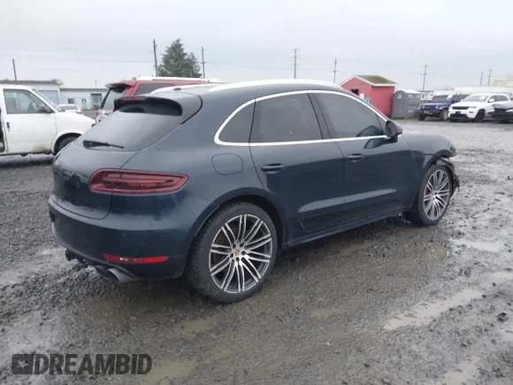 ✅ 2017 Porsche Macan GTS • VIN: WP1AG2A54HLB51437 • Lot: 41183152. Listed on IAAI with 91,257 mi. Free auction sales archive from the USA and detailed vehicle history report at DreamBid. Image 4.