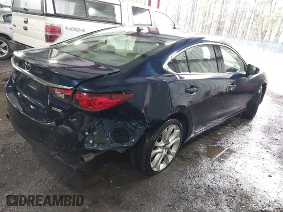 ✅ 2015 Mazda 6 i Touring • VIN: JM1GJ1V55F1213485 • Lot: 44396959. Listed on IAAI with 207,676 mi. Free auction sales archive from the USA and detailed vehicle history report at DreamBid. Image 4.
