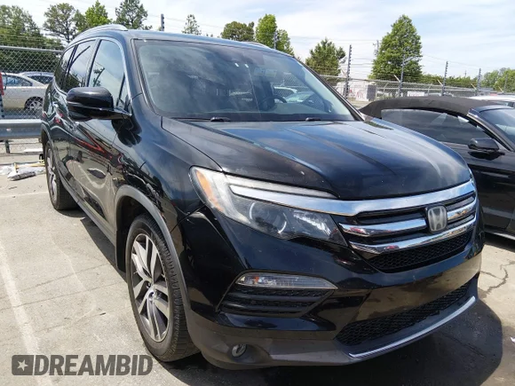 ✅ 2018 Honda Pilot Touring • VIN: 5FNYF6H93JB009396 • Лот: 45095412. Опубліковано раніше на IAAI з пробігом 156 314 миль. Безкоштовний доступ до архіву аукціонних продажів зі США та докладний звіт про історію автомобіля на DreamBid. Зображення 1.
