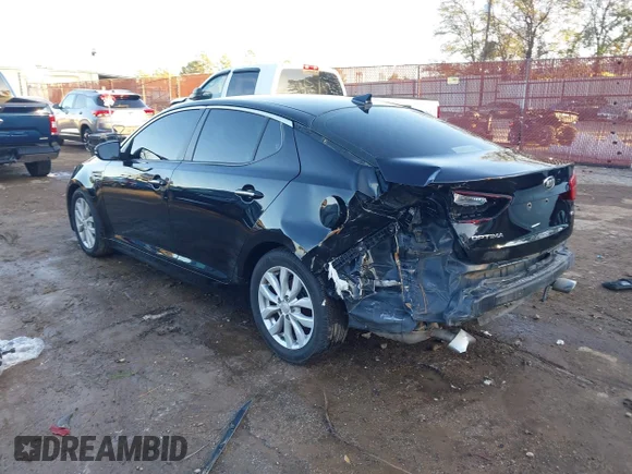 ✅ 2015 Kia Optima LX • VIN: 5XXGM4A74FG443359 • Lot: 43878388. Listed on IAAI with 221,173 mi. Free auction sales archive from the USA and detailed vehicle history report at DreamBid. Image 3.