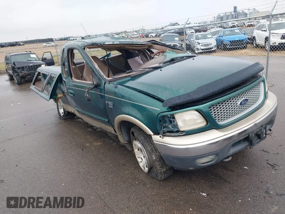 ✅ 1999 Ford F-150 • VIN: 1FTRX18W7XNB16441 • Lot: 43462554. Listed on IAAI with Not provided. Free auction sales archive from the USA and detailed vehicle history report at DreamBid. Image 1.
