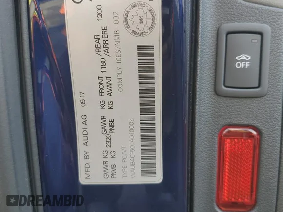 ✅ 2018 Audi S5 Sportback Premium Plus • VIN: WAUB4CF50JA010005 • Lot: 80615874. Wystawiony na Copart z przebiegiem 87 306 mil. Bezpłatny archiwum sprzedaży aukcyjnych z USA i szczegółowy raport historii pojazdu na DreamBid. Zdjęcie 12.