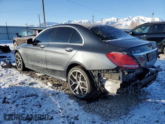 ✅ 2015 Mercedes-Benz C 300 Luxury • VIN: 55SWF4KB3FU021769 • Lot: 37550873. Listed on Copart with 127,360 mi. Free auction sales archive from the USA and detailed vehicle history report at DreamBid. Image 2.