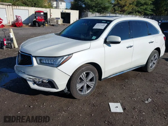 ✅ 2019 Acura MDX • VIN: 5J8YD4H33KL025443 • Lot: 43477400. Wystawiony na IAAI z przebiegiem 109 922 mil. Bezpłatny archiwum sprzedaży aukcyjnych z USA i szczegółowy raport historii pojazdu na DreamBid. Zdjęcie 2.