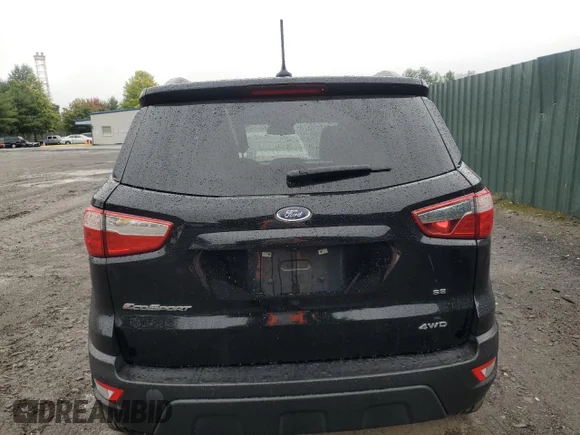 ✅ 2020 Ford EcoSport SE • VIN: MAJ6S3GL0LC349920 • Lot: 71981514. Wystawiony na Copart z przebiegiem 64 520 mil. Bezpłatny archiwum sprzedaży aukcyjnych z USA i szczegółowy raport historii pojazdu na DreamBid. Zdjęcie 6.