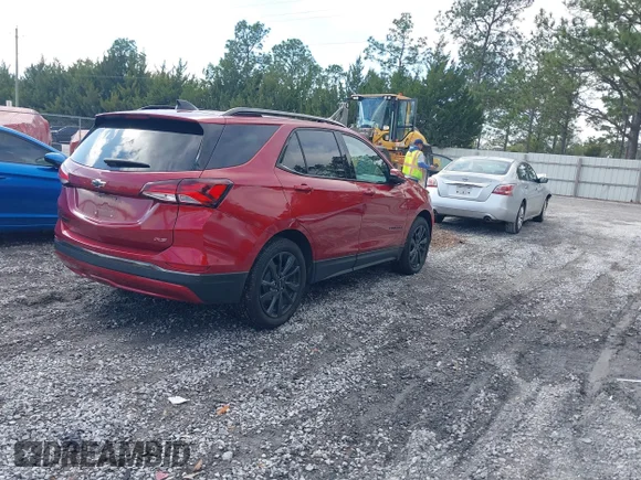 ✅ 2023 Chevrolet Equinox RS • VIN: 3GNAXMEG9PS138580 • Lot: 44150835. Wystawiony na IAAI z przebiegiem 79 087 mil. Bezpłatny archiwum sprzedaży aukcyjnych z USA i szczegółowy raport historii pojazdu na DreamBid. Zdjęcie 4.