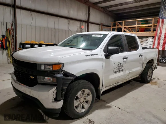 ✅ 2019 Chevrolet Silverado 1500 Work Truck • VIN: 3GCPWAEH2KG169730 • Lot: 78816775. Wystawiony na Copart z przebiegiem 87 330 mil. Bezpłatny archiwum sprzedaży aukcyjnych z USA i szczegółowy raport historii pojazdu na DreamBid. Zdjęcie 1.