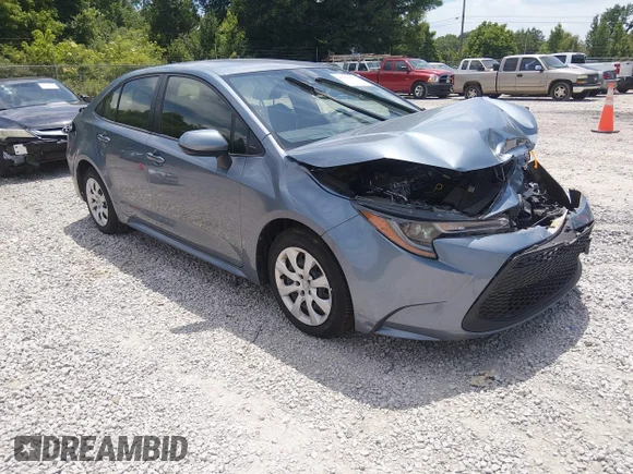 ✅ 2021 Toyota Corolla LE • VIN: JTDEPMAE9MJ167461 • Лот: 45301557. Опубликован ранее на IAAI с пробегом 26 519 миль. Бесплатный доступ к архиву аукционных продаж из США и подробный отчёт об истории автомобиля на DreamBid. Изображение 1.