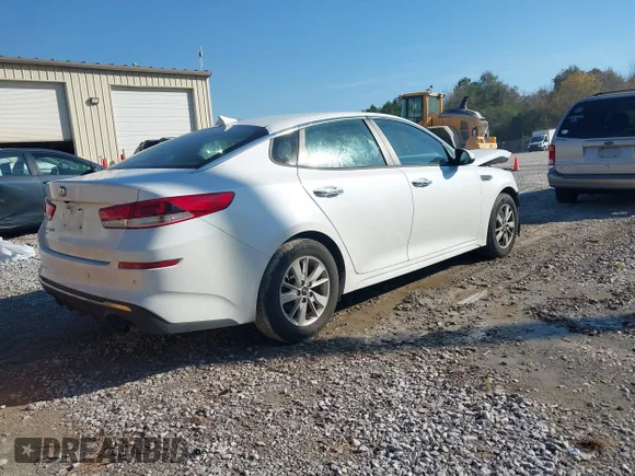 ✅ 2019 Kia Optima LX • VIN: 5XXGT4L39KG279324 • Lot: 43637763. Wystawiony na IAAI z przebiegiem 160 456 mil. Bezpłatny archiwum sprzedaży aukcyjnych z USA i szczegółowy raport historii pojazdu na DreamBid. Zdjęcie 4.