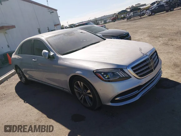 ✅ 2019 Mercedes-Benz S 560 • VIN: WDDUG8DB1KA453733 • Лот: 44117404. Опубліковано раніше на IAAI з пробігом 71 906 миль. Безкоштовний доступ до архіву аукціонних продажів зі США та докладний звіт про історію автомобіля на DreamBid. Зображення 1.