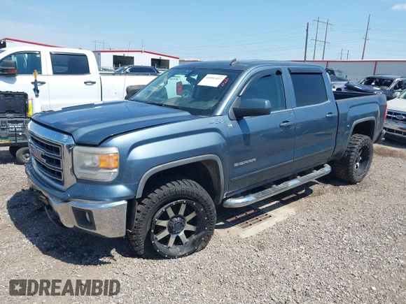 ✅ 2014 GMC Sierra 1500 SLE • VIN: 3GTU2UEC7EG416734 • Lot: 45092497. Listed on IAAI with 169,972 mi. Free auction sales archive from the USA and detailed vehicle history report at DreamBid. Image 2.