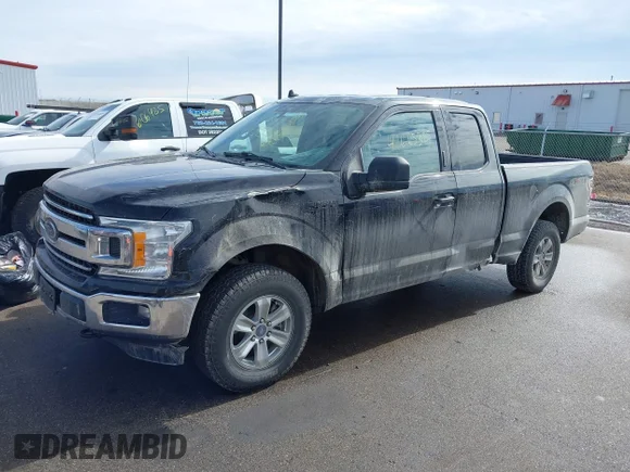 ✅ 2020 Ford F-150 XL • VIN: 1FTEX1EP8LFA99942 • Lot: 41665385. Listed on IAAI with 96,398 mi. Free auction sales archive from the USA and detailed vehicle history report at DreamBid. Image 2.