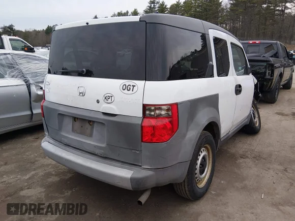 ✅ 2004 Honda Element LX • VIN: 5J6YH28394L032918 • Lot: 44718108. Listed on IAAI with 162,343 mi. Free auction sales archive from the USA and detailed vehicle history report at DreamBid. Image 4.