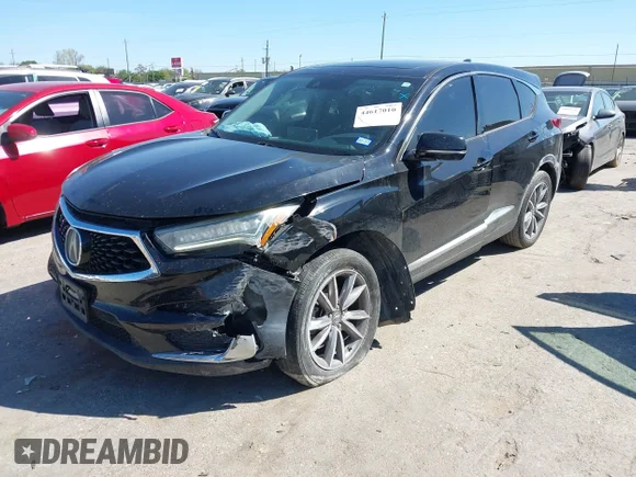 ✅ 2019 Acura RDX Technology • VIN: 5J8TC1H58KL004830 • Lot: 44617010. Wystawiony na IAAI z przebiegiem 131 957 mil. Bezpłatny archiwum sprzedaży aukcyjnych z USA i szczegółowy raport historii pojazdu na DreamBid. Zdjęcie 2.