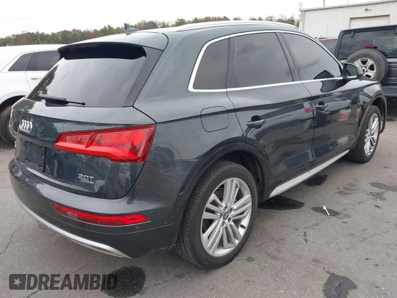 ✅ 2018 Audi Q5 Prestige • VIN: WA1CNAFY4J2002402 • Lot: 43626571. Wystawiony na IAAI z przebiegiem 85 233 mil. Bezpłatny archiwum sprzedaży aukcyjnych z USA i szczegółowy raport historii pojazdu na DreamBid. Zdjęcie 4.