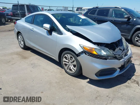 ✅ 2015 Honda Civic LX • VIN: 2HGFG3B54FH522667 • Lot: 44988590. Listed on IAAI with 119,390 mi. Free auction sales archive from the USA and detailed vehicle history report at DreamBid. Image 1.