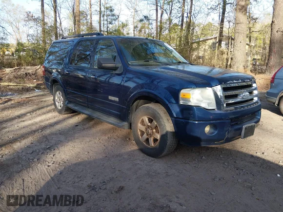 ✅ 2008 Ford Expedition Max SSV • VIN: 1FMFK15558LA25688 • Лот: 44768164. Опубліковано раніше на IAAI з пробігом 403 603 миль. Безкоштовний доступ до архіву аукціонних продажів зі США та докладний звіт про історію автомобіля на DreamBid. Зображення 1.
