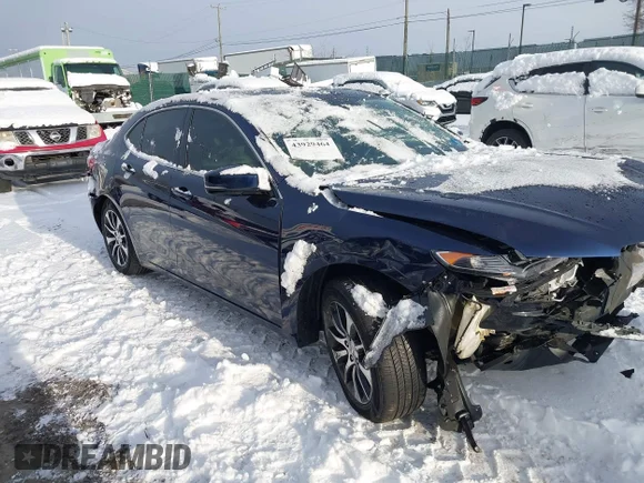 ✅ 2017 Acura TLX Technology • VIN: 19UUB1F52HA001596 • Lot: 43929464. Listed on IAAI with 151,552 mi. Free auction sales archive from the USA and detailed vehicle history report at DreamBid. Image 1.
