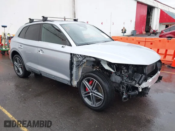 ✅ 2024 Audi Q5 S line Premium Plus • VIN: WA1E2AFY5R2111416 • Lot: 44278196. Listed on IAAI with 7,639 mi. Free auction sales archive from the USA and detailed vehicle history report at DreamBid. Image 1.