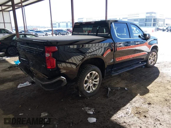 ✅ 2024 Chevrolet Silverado 1500 LTZ • VIN: 1GCUDGE88RZ227569 • Lot: 44107853. Wystawiony na IAAI z przebiegiem 66 837 mil. Bezpłatny archiwum sprzedaży aukcyjnych z USA i szczegółowy raport historii pojazdu na DreamBid. Zdjęcie 4.