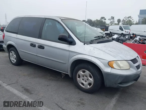 ✅ 2001 Dodge Caravan SE • VIN: 1B4GP25B31B265160 • Lot: 44678628. Listed on IAAI with 126,945 mi. Free auction sales archive from the USA and detailed vehicle history report at DreamBid. Image 1.