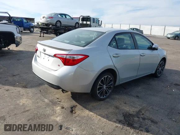 ✅ 2015 Toyota Corolla S Plus • VIN: 5YFBURHE2FP245348 • Лот: 43525017. Опубликован ранее на IAAI с пробегом 113 827 миль. Бесплатный доступ к архиву аукционных продаж из США и подробный отчёт об истории автомобиля на DreamBid. Изображение 4.
