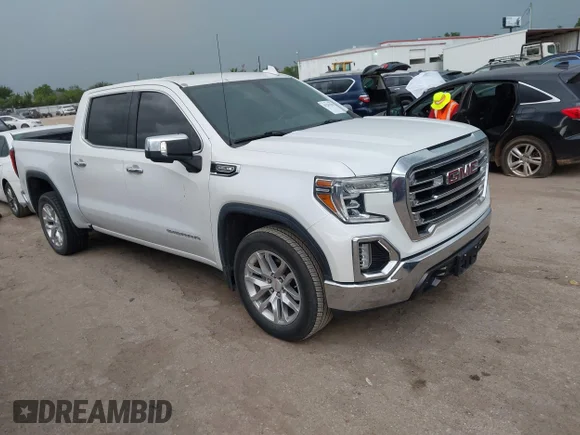✅ 2022 GMC Sierra 1500 SLT • VIN: 3GTP8DED6NG117269 • Лот: 45281558. Опубликован ранее на IAAI с пробегом 56 644 миль. Бесплатный доступ к архиву аукционных продаж из США и подробный отчёт об истории автомобиля на DreamBid. Изображение 1.