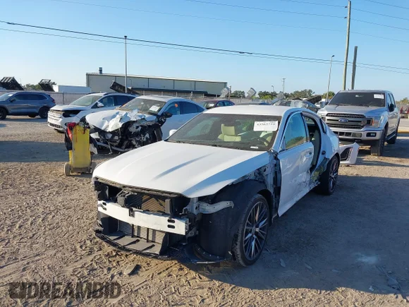 ✅ 2023 Cadillac CT5 Premium Luxury • VIN: 1G6DN5RK9P0123233 • Lot: 43563722. Wystawiony na IAAI z przebiegiem 55 187 mil. Bezpłatny archiwum sprzedaży aukcyjnych z USA i szczegółowy raport historii pojazdu na DreamBid. Zdjęcie 6.