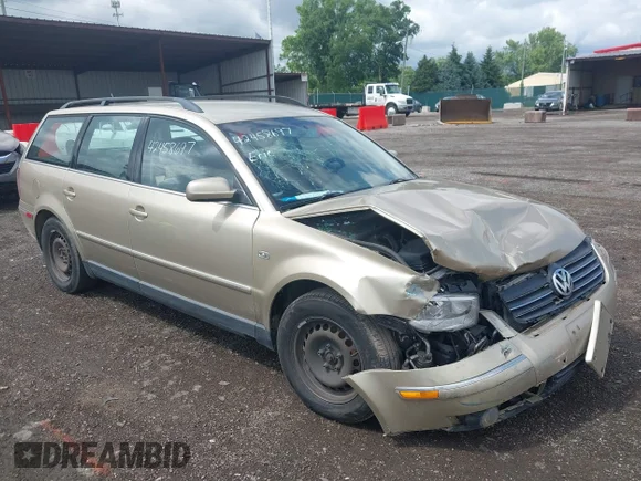 ✅ 2002 Volkswagen Passat GLS • VIN: WVWVD63B62E147746 • Лот: 42458697. Опубліковано раніше на IAAI з пробігом 160 955 миль. Безкоштовний доступ до архіву аукціонних продажів зі США та докладний звіт про історію автомобіля на DreamBid. Зображення 1.