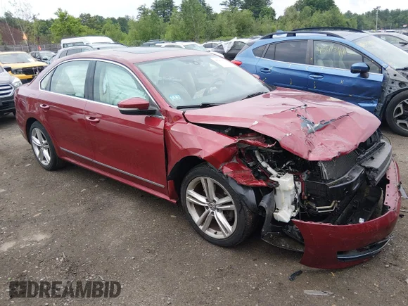 ✅ 2015 Volkswagen Passat SE • VIN: 1VWBT7A34FC016188 • Lot: 45403172. Listed on IAAI with 118,941 mi. Free auction sales archive from the USA and detailed vehicle history report at DreamBid. Image 1.