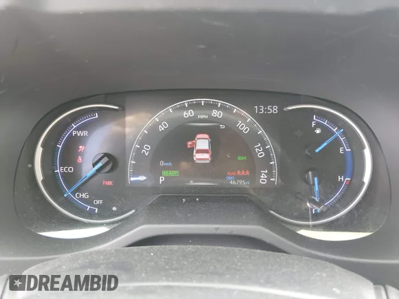 ✅ 2023 Toyota RAV4 Hybrid SE • VIN: JTM16RFV4PJ031587 • Лот: 44774758. Опубліковано раніше на IAAI з пробігом 46 795 миль. Безкоштовний доступ до архіву аукціонних продажів зі США та докладний звіт про історію автомобіля на DreamBid. Зображення 7.