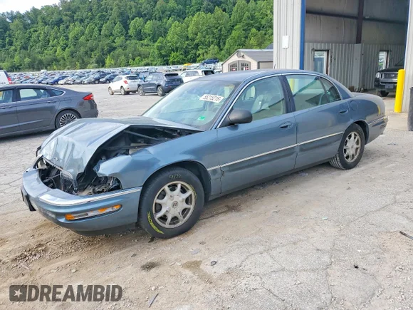 ✅ 2002 Buick Park Avenue • VIN: 1G4CW54K024194167 • Lot: 55215216. Wystawiony na Copart z przebiegiem 120 705 mil. Bezpłatny archiwum sprzedaży aukcyjnych z USA i szczegółowy raport historii pojazdu na DreamBid. Zdjęcie 1.