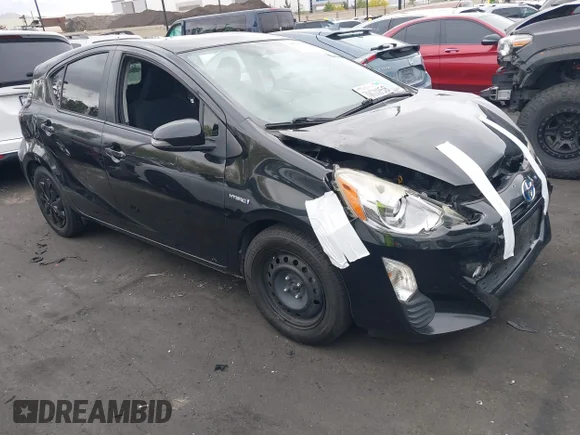 ✅ 2016 Toyota Prius Two • VIN: JTDKDTB37G1130240 • Lot: 44824694. Listed on IAAI with 106,732 mi. Free auction sales archive from the USA and detailed vehicle history report at DreamBid. Image 1.