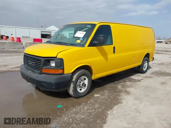 ✅ 2012 GMC Savana Cargo • VIN: 1GTW7GCA9C1900087 • Лот: 41716404. Опубликован ранее на IAAI с пробегом 277 445 миль. Бесплатный доступ к архиву аукционных продаж из США и подробный отчёт об истории автомобиля на DreamBid. Изображение 2.