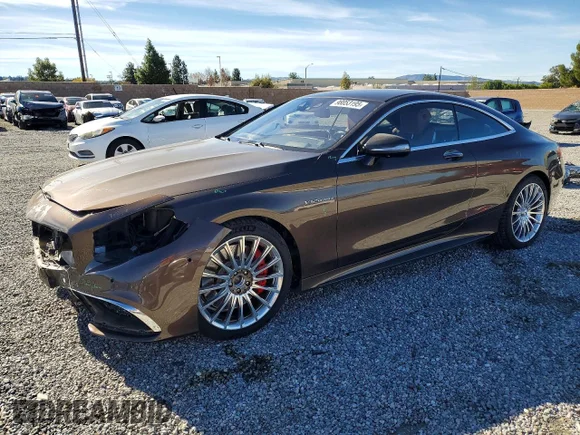 ✅ 2016 Mercedes-Benz S 65 AMG • VIN: WDDXJ7KB7GA015043 • Лот: 98053195. Опубліковано раніше на Copart з пробігом 23 040 миль. Безкоштовний доступ до архіву аукціонних продажів зі США та докладний звіт про історію автомобіля на DreamBid. Зображення 1.