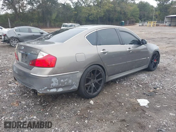 ✅ 2008 Infiniti M • VIN: JNKBY01F88M550280 • Lot: 43386442. Wystawiony na IAAI z przebiegiem 176 096 mil. Bezpłatny archiwum sprzedaży aukcyjnych z USA i szczegółowy raport historii pojazdu na DreamBid. Zdjęcie 4.