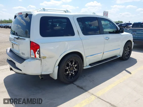 ✅ 2007 Infiniti QX56 • VIN: 5N3AA08A67N803104 • Lot: 42359292. Wystawiony na IAAI z przebiegiem 118 753 mil. Bezpłatny archiwum sprzedaży aukcyjnych z USA i szczegółowy raport historii pojazdu na DreamBid. Zdjęcie 4.