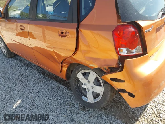 ✅ 2007 Chevrolet Aveo LS • VIN: KL1TD66697B746324 • Лот: 40257318. Опубліковано раніше на IAAI з пробігом 144 789 миль. Безкоштовний доступ до архіву аукціонних продажів зі США та докладний звіт про історію автомобіля на DreamBid. Зображення 6.