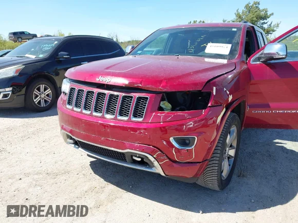 ✅ 2015 Jeep Grand Cherokee Overland • VIN: 1C4RJFCT2FC637976 • Лот: 45109914. Опубліковано раніше на IAAI з пробігом 122 416 миль. Безкоштовний доступ до архіву аукціонних продажів зі США та докладний звіт про історію автомобіля на DreamBid. Зображення 6.