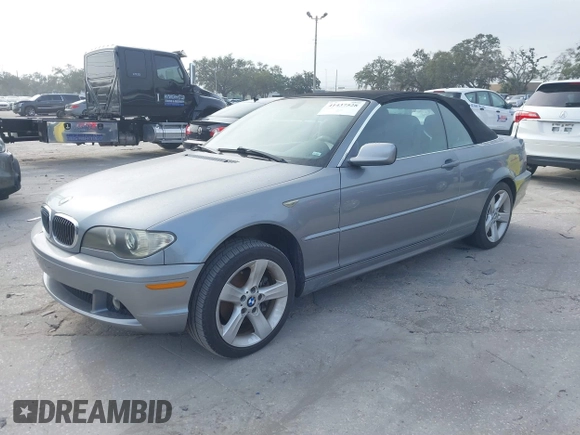 ✅ 2004 BMW 3 Series 325Ci • VIN: WBABW33484PL32415 • Lot: 41437528. Wystawiony na IAAI z przebiegiem 105 615 mil. Bezpłatny archiwum sprzedaży aukcyjnych z USA i szczegółowy raport historii pojazdu na DreamBid. Zdjęcie 2.