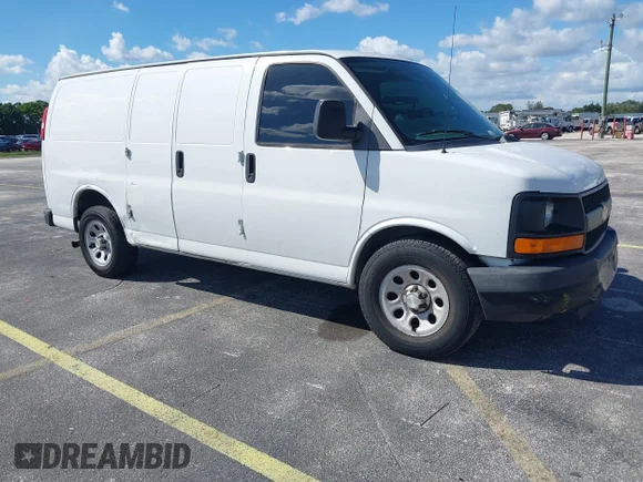 ✅ 2014 Chevrolet Express Cargo • VIN: 1GCSGAF48E1199689 • Лот: 43349118. Опубліковано раніше на IAAI з пробігом 198 835 миль. Безкоштовний доступ до архіву аукціонних продажів зі США та докладний звіт про історію автомобіля на DreamBid. Зображення 1.