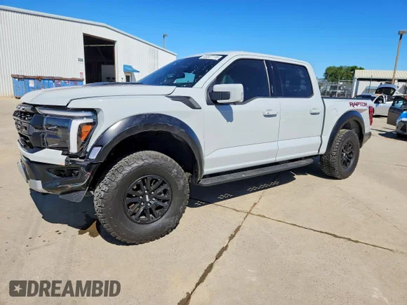 ✅ 2024 Ford F-150 Raptor • VIN: 1FTFW1RG2RFB35831 • Lot: 48507116. Listed on Copart with 12,082 mi. Free auction sales archive from the USA and detailed vehicle history report at DreamBid. Image 1.